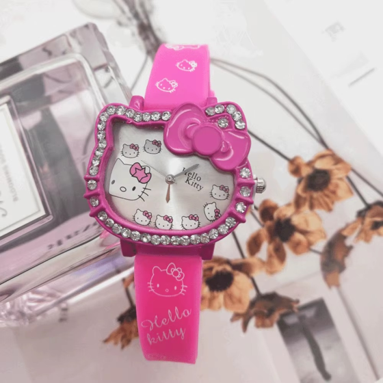 Hello Kitty dječji sat rozi